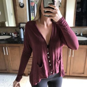 Long Sleeve Brandy Melville Top